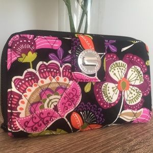 Vera Bradley 'Hipster Pirouette Pink' Wallet [NEW]